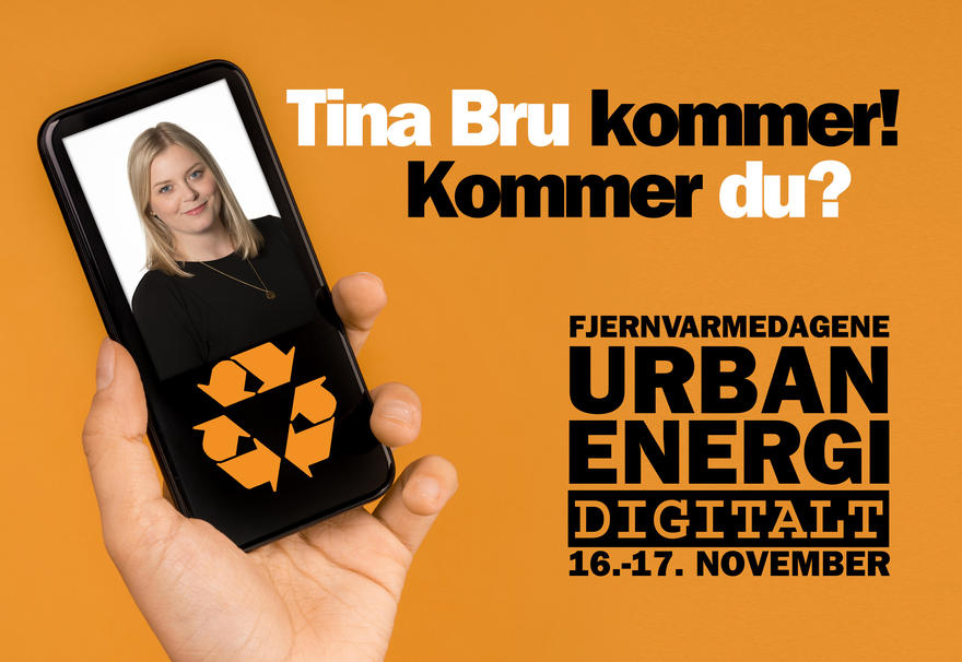 Tina Bru kommer